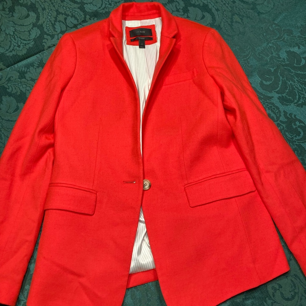 J Crew red blazer